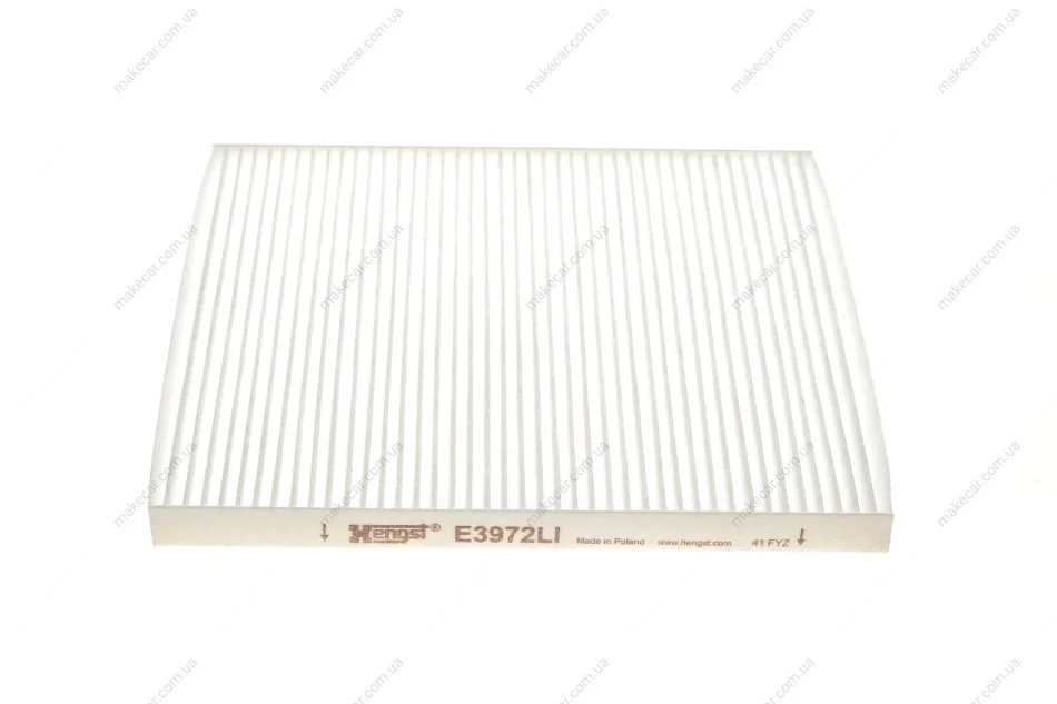 <strong>Фільтр салону Hyundai Solaris/Accent 1.4 12-17/Kia Rio III 11- HENGST FILTER E3972LI (фото 1)</strong>