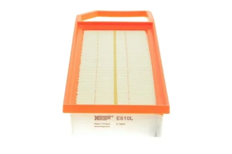 Фільтр повітряний Citroen C5/Peugeot 407 (бензин) 04- для Peugeot, Citroen HENGST FILTER E610L фото товару