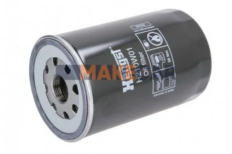 Фільтр масляний для HENGST FILTER H210W01 фото товару