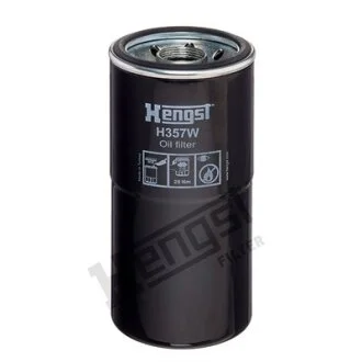 Фільтр масляний для HENGST FILTER H357W фото товару