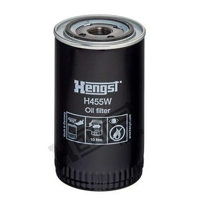 <strong>Фільтр масляний HENGST FILTER H455W (фото 1)</strong>