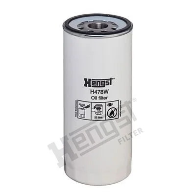 <strong>Фільтр масляний HENGST FILTER H478W (фото 1)</strong>