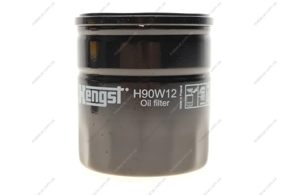 <strong>Фільтр масляний Saab 9-3/9-5 i/Turbo 97- HENGST FILTER H90W12 (фото 1)</strong>