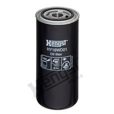 <strong>Фільтр гідравлічний HENGST FILTER HY18WD01 (фото 1)</strong>