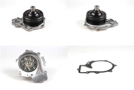 Насос охолоджуючої рідини, з ущільненням MERCEDES SPRINTER 3,5-T (B906), SPRINTER 3-T (B906), SPRINTER 4,6-T (B906), SPRINTER 5-T (B906) 2.1D/2.2D/3.0D 06.06-09.20 для HEPU P1519A фото товару