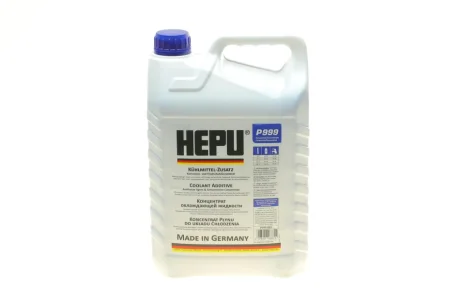 Антифриз-концентрат Hepu, G11 (синій), 5л для HEPU P999-005 фото товару