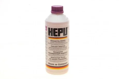 Антифриз-концентрат Hepu, G12+ (фіолетовий), 1.5л для HEPU P999-G12PLUS фото товару