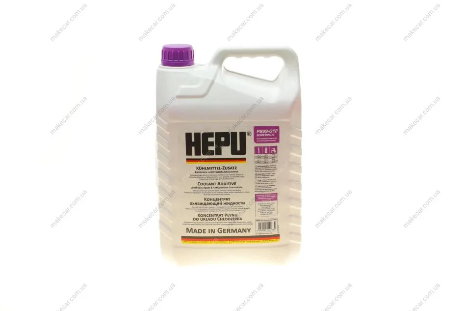 <strong>Антифриз-концентрат Hepu, G12++ (фіолетовий), 5л HEPU P999-G12-SUPERPLUS-005 (фото 1)</strong>