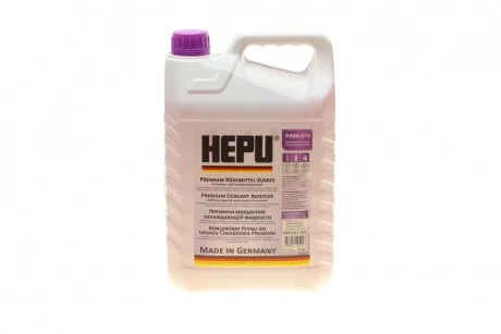 Антифриз-концентрат Hepu, G13 (фіолетовий), 5л для HEPU P999-G13-005 фото товару
