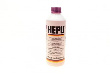 Антифриз-концентрат Hepu, G13 (фіолетовий), 1.5л для Volkswagen, Audi, Seat, Peugeot, Skoda HEPU P999-G13 фото товару