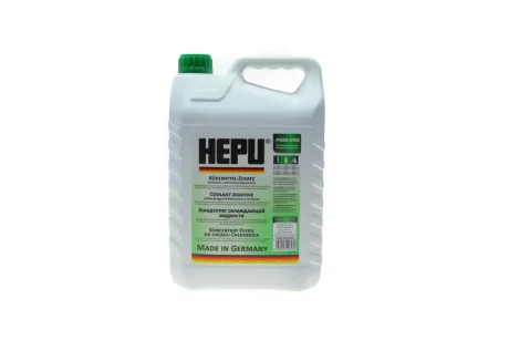 Антифриз-концентрат Hepu, G11 (зелений), 5л для HEPU P999-GRN-005 фото товару