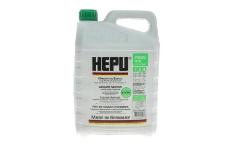 Антифриз зелений(концентрат)(-38°C) 5л. LC-18 для Renault, Dacia, Nissan HEPU P999-LL18-005 фото товару