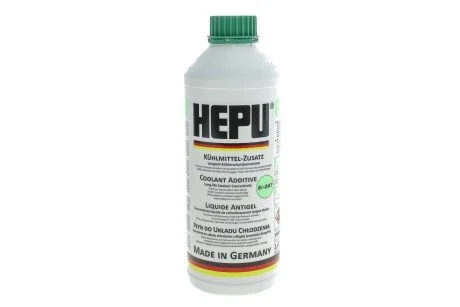 Антифриз зелений(концентрат)(-38°C) 1,5л. LC-18 для Renault, Dacia, Nissan HEPU P999-LL18 фото товару
