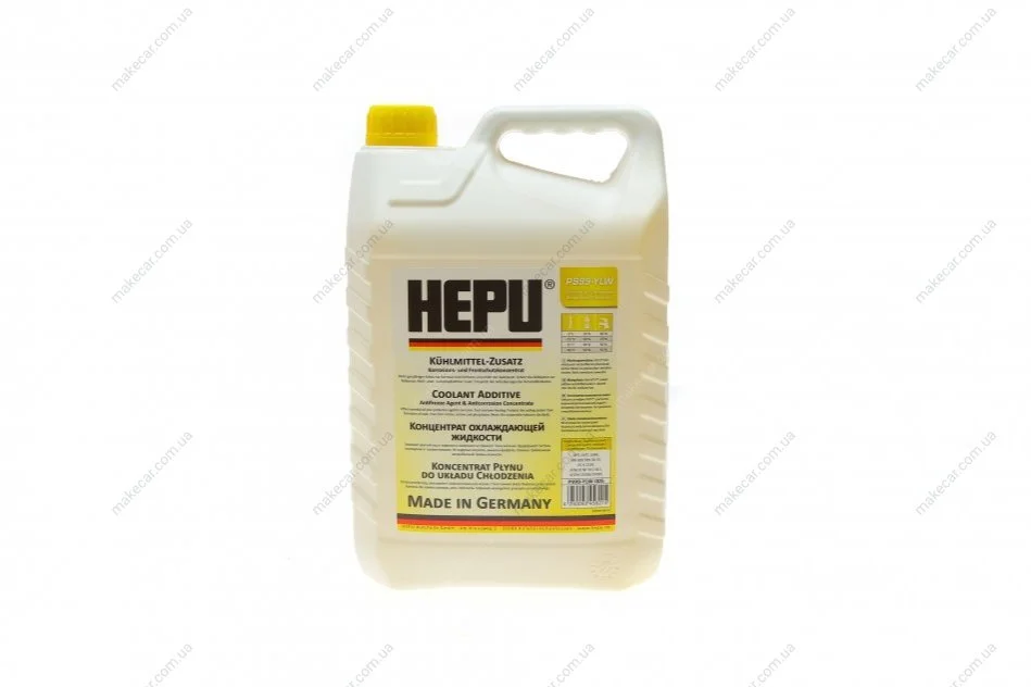<strong>Антифриз-концентрат Hepu, G11 (жовтий), 5л HEPU P999-YLW-005 (фото 1)</strong>