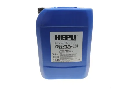 Антифриз-концентрат YLW (жовтий) для HEPU P999-YLW-020 фото товару