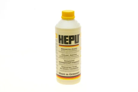 Антифриз-концентрат Hepu, G11 (жовтий), 1.5л для HEPU P999 YLW фото товару