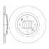 <strong>Диск гальмівний (кратно 2) передній Citroen C-Elysee (12-) (D=266.0mm) HI-Q Hi-Q (SANGSIN) SD6004 (фото 1)</strong>