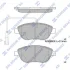 <strong>Колодки гальмівні передні Fiat Liana (07-), Punto (05-), Fiat 500 (08-) HI-Q Hi-Q (SANGSIN) SP1746 (фото 1)</strong>