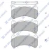 <strong>Колодки гальмівні передні Lexus IS F (08-) HI-Q Hi-Q (SANGSIN) SP1775 (фото 1)</strong>