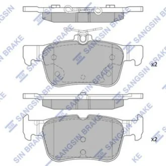 Колодка гальм. диск. FORD EDGE 15 - задн. (вир-во SANGSIN) для Hi-Q (SANGSIN) SP1919 фото товару