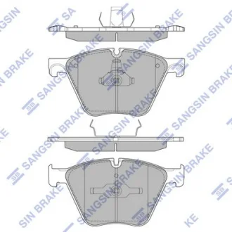 Колодки гальмівні передні BMW 5 (10-), 7 (08-), X5 (10-) HI-Q для Hi-Q (SANGSIN) SP2395 фото товару