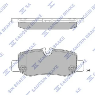 Колодки гальмівні задні MB Vito (W447) (14-) HI-Q для Hi-Q (SANGSIN) SP4130 фото товару