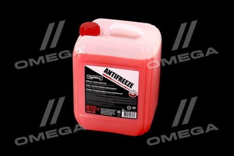 Антифриз ANTIFREEZE-40 LONG LIFE G12+ (червоний) 10л HighWay 10119 фото товара