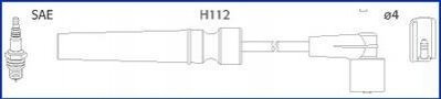 Комплект кабелів запалювання HITACHI 134236