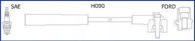 Комплект кабелей высоковольтных HITACHI 134673