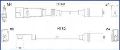 <strong>Комплект кабелів високовольтних HITACHI 134717 (фото 1)</strong>