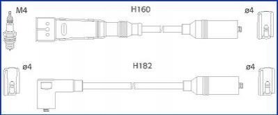 Комплект кабелів високовольтних HITACHI 134717 (фото 1)