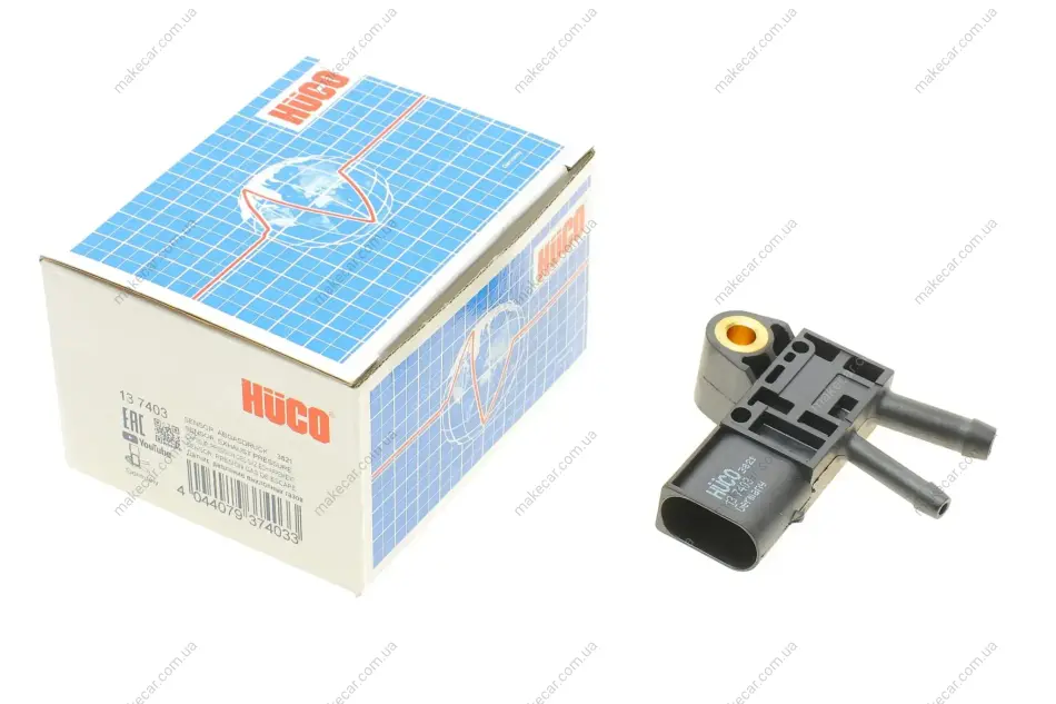 <strong>Датчик тиску вихлопних газів HITACHI 137403 (фото 1)</strong>