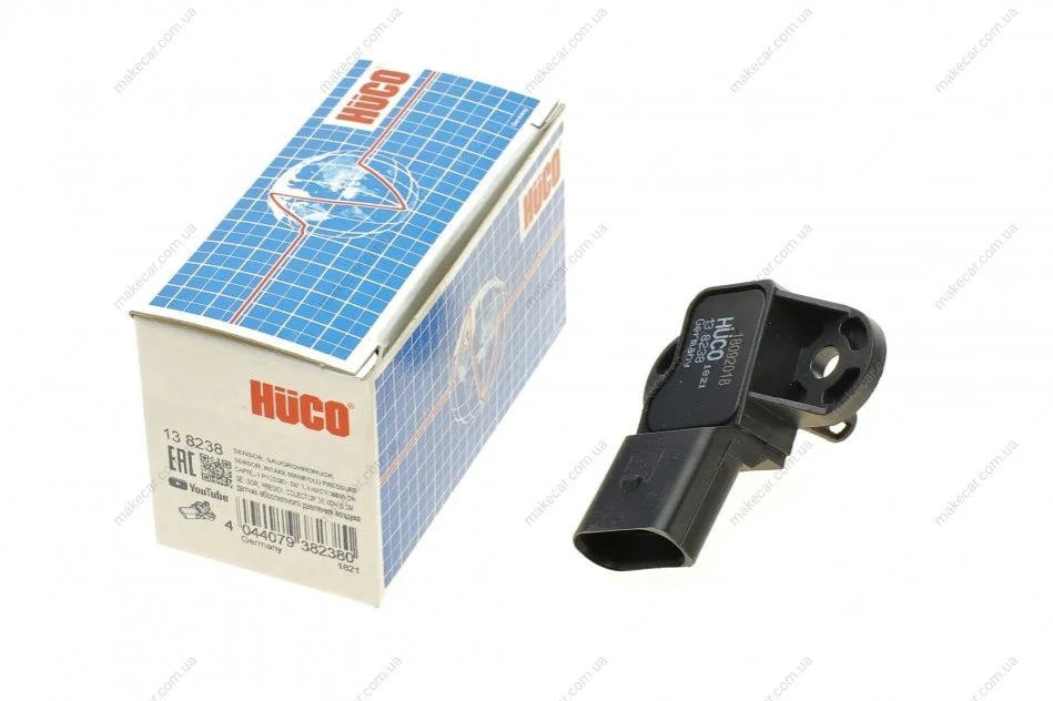 <strong>HUCO VW Датчик тиску впускної труби Passat 2.0 00-,Audi A4/5/6/8 HITACHI 138238 (фото 1)</strong>