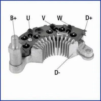 <strong>OPEL Мост диодный Astra F/G,Corsa B,Combo,Omega B,Vectra A/B HITACHI 139576 (фото 1)</strong>