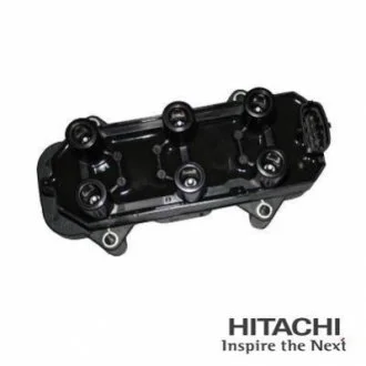 OPEL Катушка зажигания Omega B 2,5/3,0 94- для Opel, Vauxhall HITACHI 2508768 фото товару