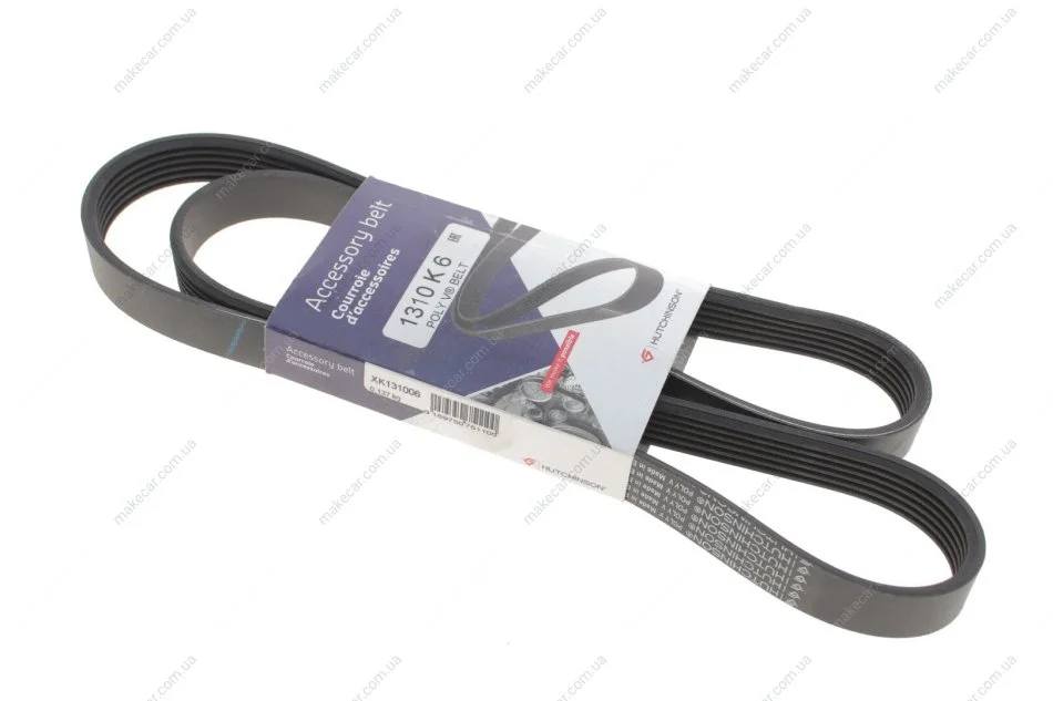 <strong>Ремінь генератора Fiat Doblo 1.3 JTD/MJET 04- HUTCHINSON 1310K6 (фото 1)</strong>