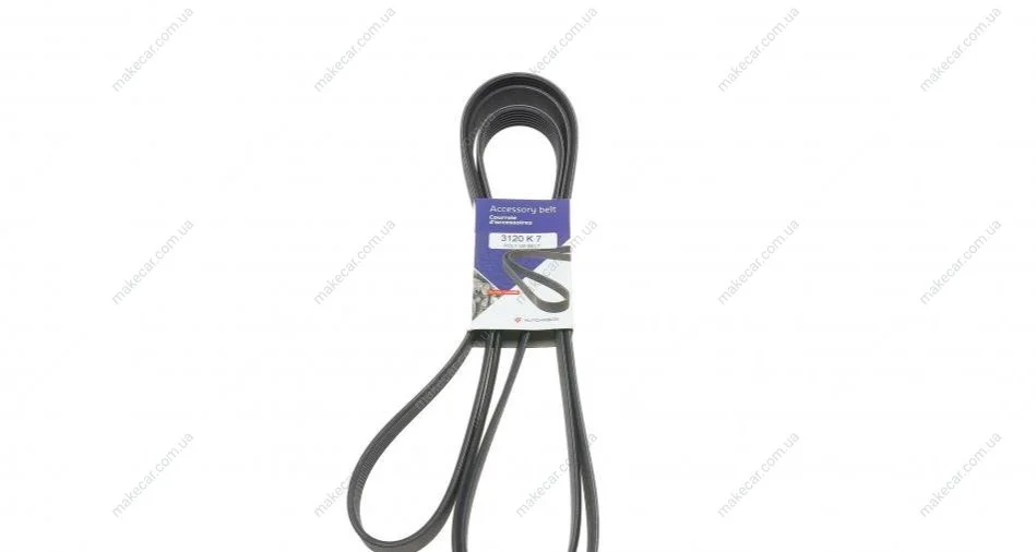 <strong>Ремінь генератора 7PK3120 Ford Transit 2.2 TDCi 11- HUTCHINSON 3120K7 (фото 1)</strong>