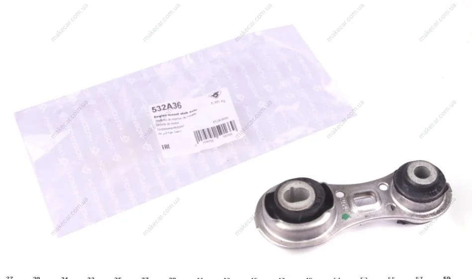 <strong>Подушка двигуна Megane II/SCenic II 02- Пр. (верх.) HUTCHINSON 532A36 (фото 1)</strong>