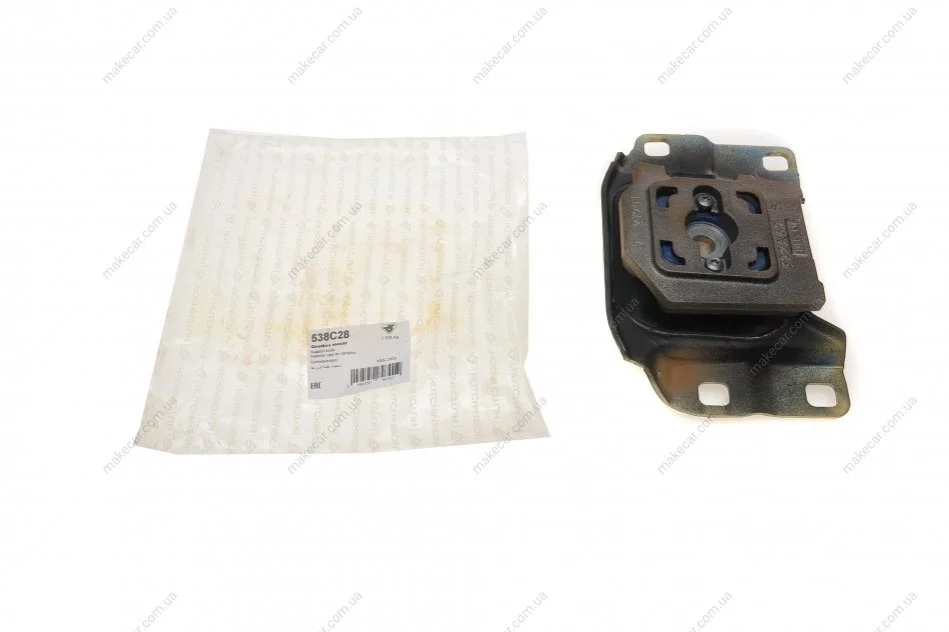 <strong>Подушка коробки передач передн Лів (мкпп) FORD C-MAX II, FOCUS III, GRAND C-MAX, TOURNEO CONNECT V408 NADWOZIE WIELKO, TRANSIT CONNECT V408 1.0 02.12- HUTCHINSON 538C28 (фото 1)</strong>