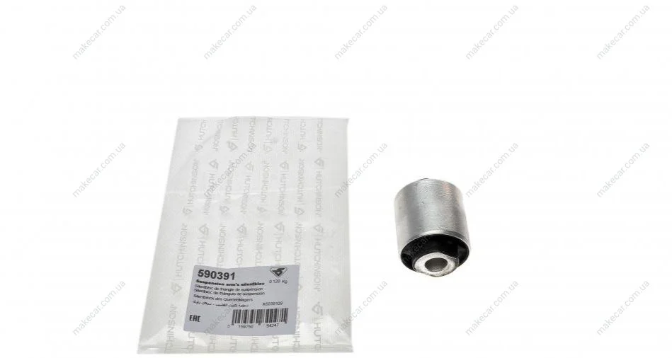 <strong>Сайлентблок важеля переднього нижнього VW T4 (90-03) Hutchinson HUTCHINSON 590391 (фото 1)</strong>