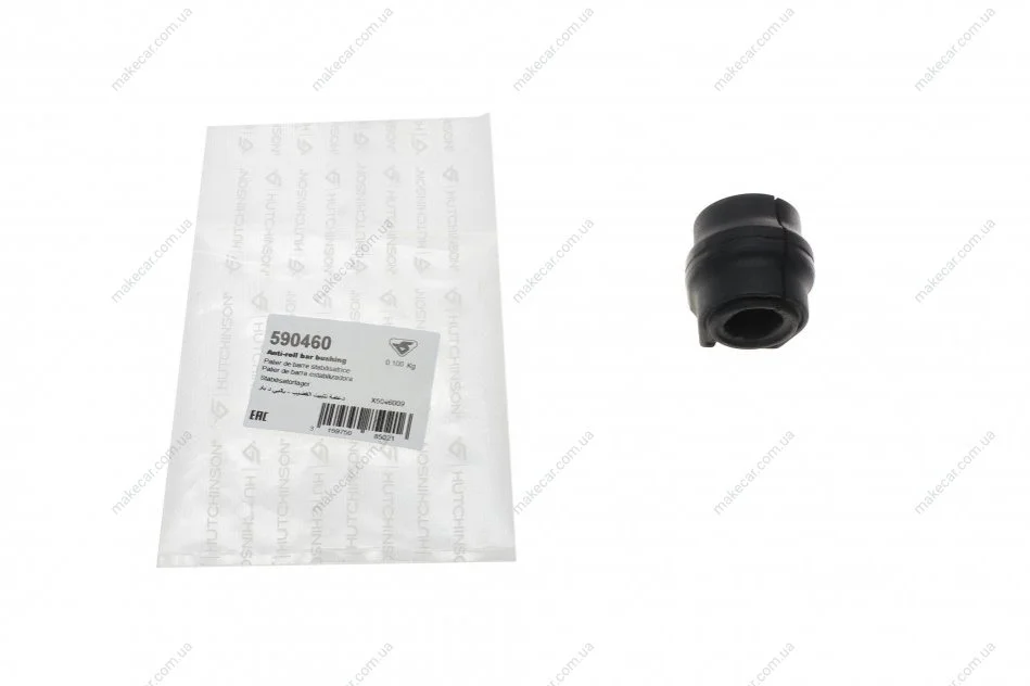 <strong>Втулка переднього стабілізатора Citroen C4 / Peugeot 308 07 - (23.5mm) HUTCHINSON 590460 (фото 1)</strong>
