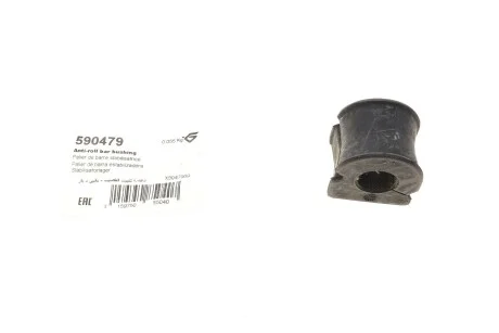Втулка переднього стабілізатора Fiat Panda 03- (19,5mm) для HUTCHINSON 590479 фото товару