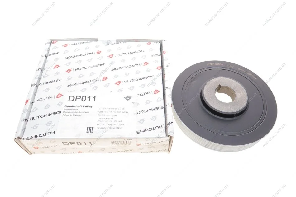 <strong>Шків колінчастого валу Hutchinson HUTCHINSON DP011 (фото 1)</strong>