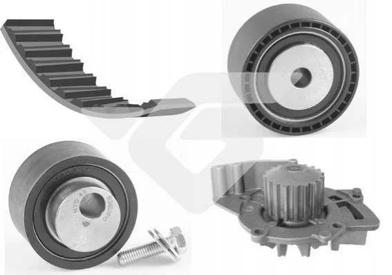 <strong>Комплект ГРМ з водяним насосом 2,2tdi Cirtoen Jumper, Peugeot Boxer 02-06 Hutchinson HUTCHINSON KH197WP60 (фото 1)</strong>