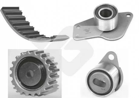 Комплект ГРМ 1.9D Kangoo 97-03/Clio 91-05/Rapid 94-98 (з шестернею) для Renault, Dacia HUTCHINSON KH33 фото товару