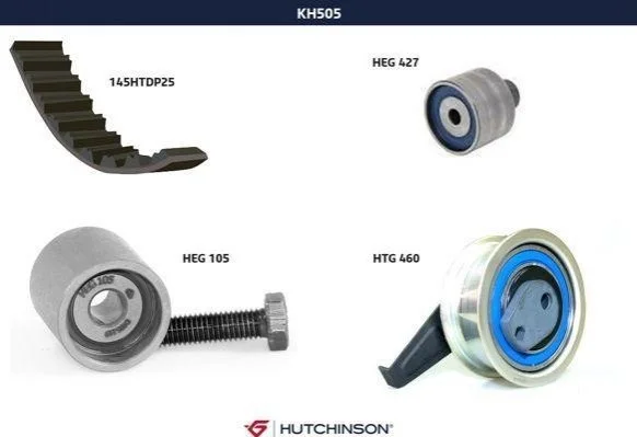 <strong>Комплект ГРМ VW Caddy/Crafter/T6 2.0 TDI 15- HUTCHINSON KH505 (фото 1)</strong>