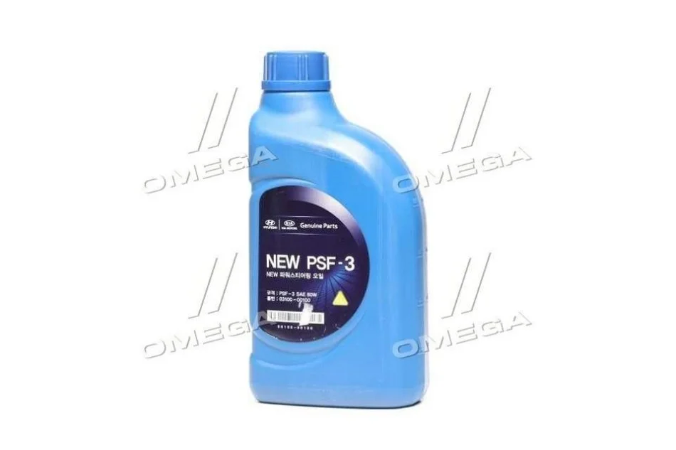 <strong>Олива гідролідсилювача PSF-3, 1л. Hyundai/Kia/Mobis 03100-00100 (фото 1)</strong>