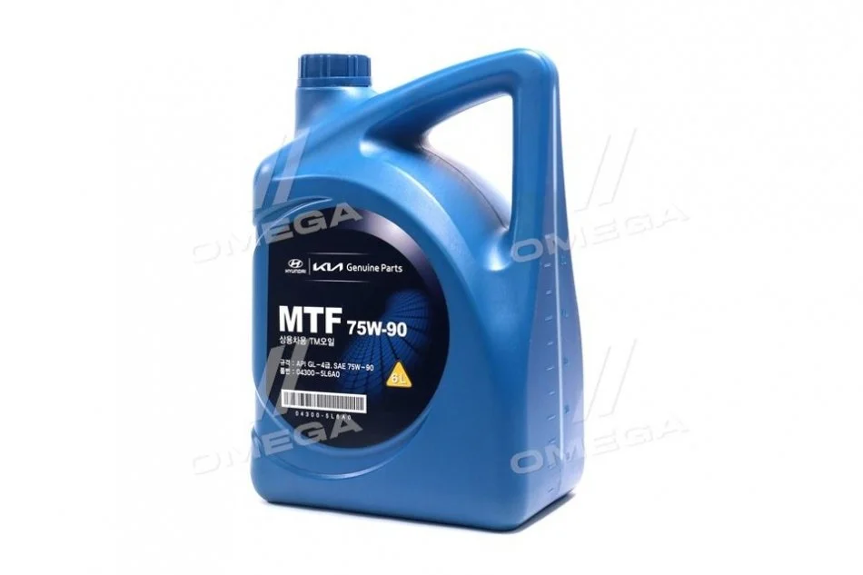 <strong>Масло КПП 75W-90 6 л Gear Oil GL-4 синт Mobis Hyundai/Kia/Mobis 04300-5L6A0 (фото 1)</strong>