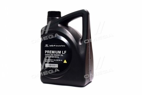 Масло моторное синт. Premium LF 5W-20 (бензин) 4л. Hyundai/Kia/Mobis 0510000451 (фото 1)