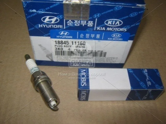 <strong>Свічка запалювання Hyundai/Kia/Mobis 18845-11160 (фото 1)</strong>